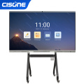 OEM 65 inch Finger Touch Screen 4K HD Interactive Whiteboard Electronic Board Smart Interactive Display For Meeting Room